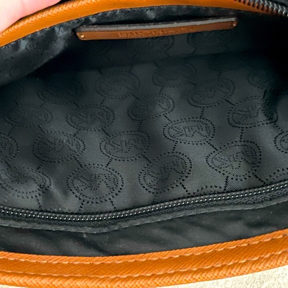 Michael Kors Black/Brown Nylon Bag/Purse - Picture 3 of 4